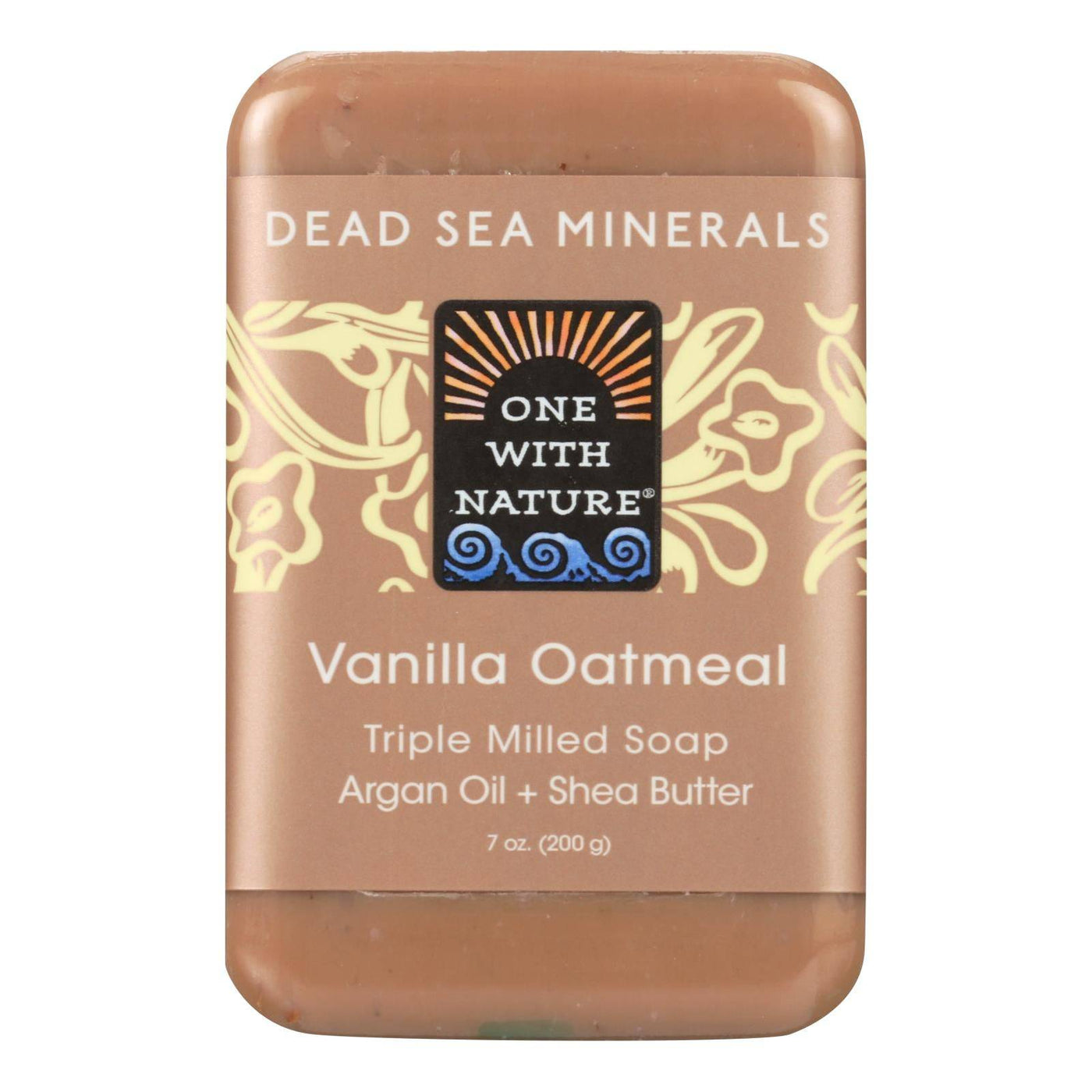 Buy One With Nature Dead Sea Mineral Vanilla Oatmeal Soap - 7 Oz  at OnlyNaturals.us