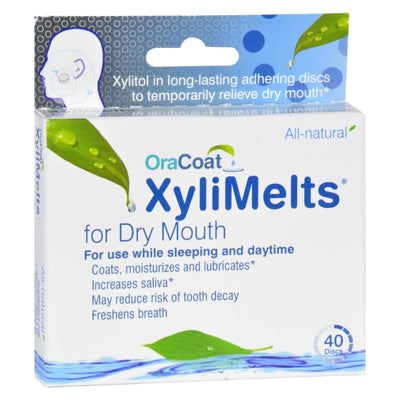 Oracoat - Xylimelts - Dry Mouth - Regular - 40 Count | OnlyNaturals.us