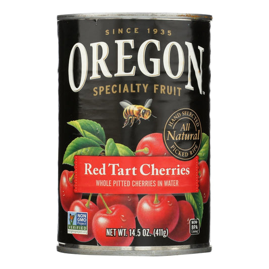 Oregon Fruit Red Tart Cherries In Water - Case Of 8 - 14.5 Oz. | OnlyNaturals.us