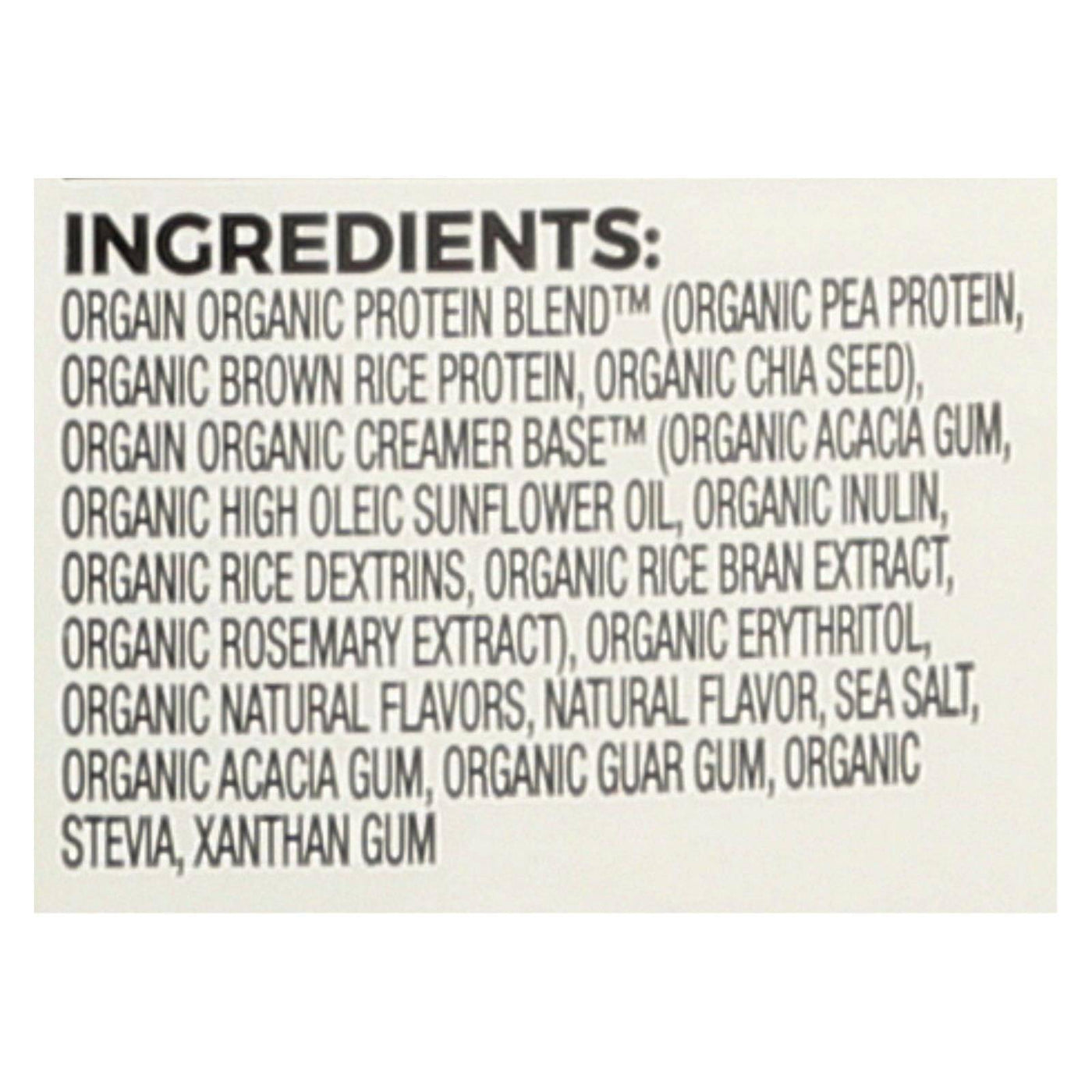 Buy Orgain Organic Protein Powder - Plant Based - Sweet Vanilla Bean - 2.03 Lb  at OnlyNaturals.us