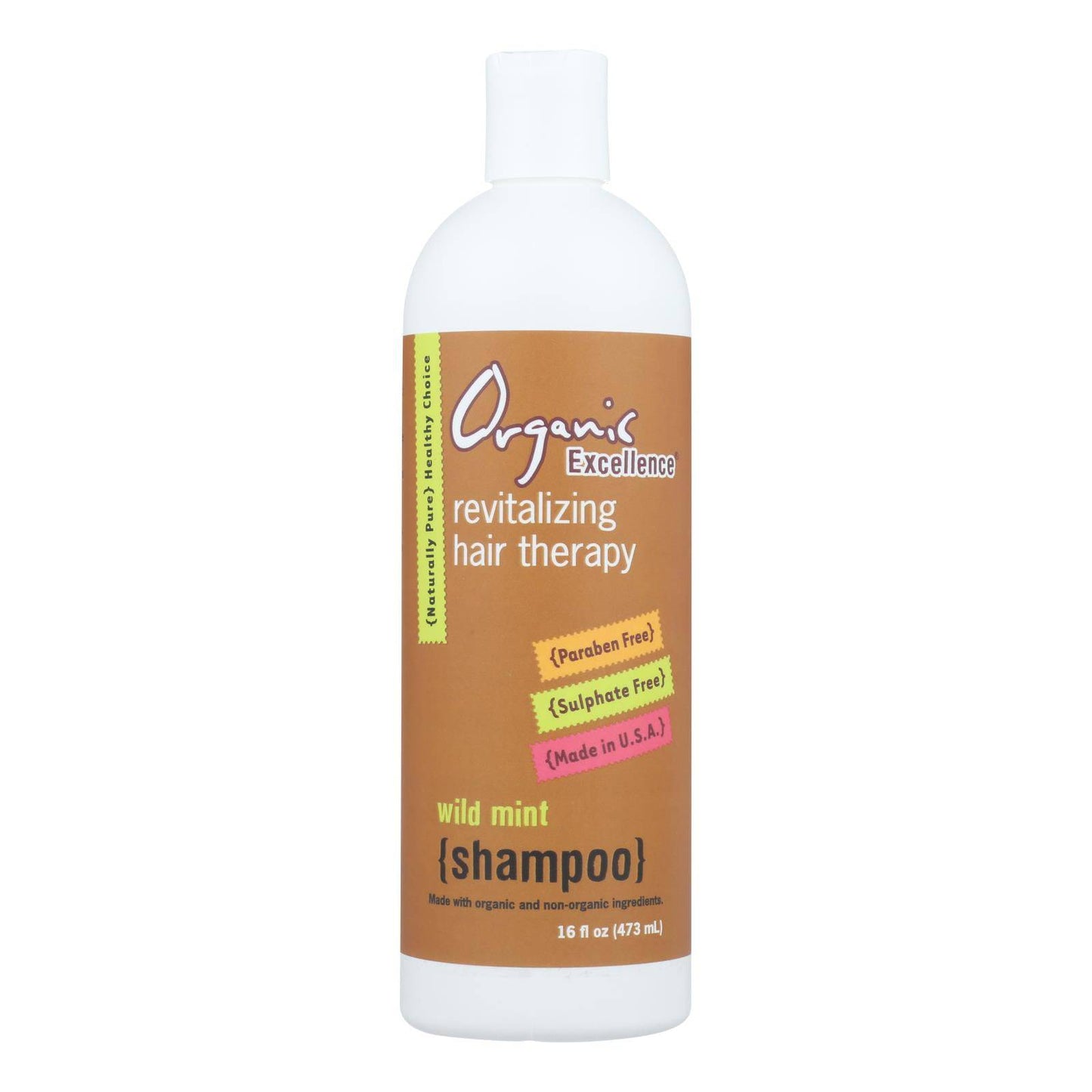 Buy Organic Excellence Wild Mint Shampoo - 16 Oz  at OnlyNaturals.us