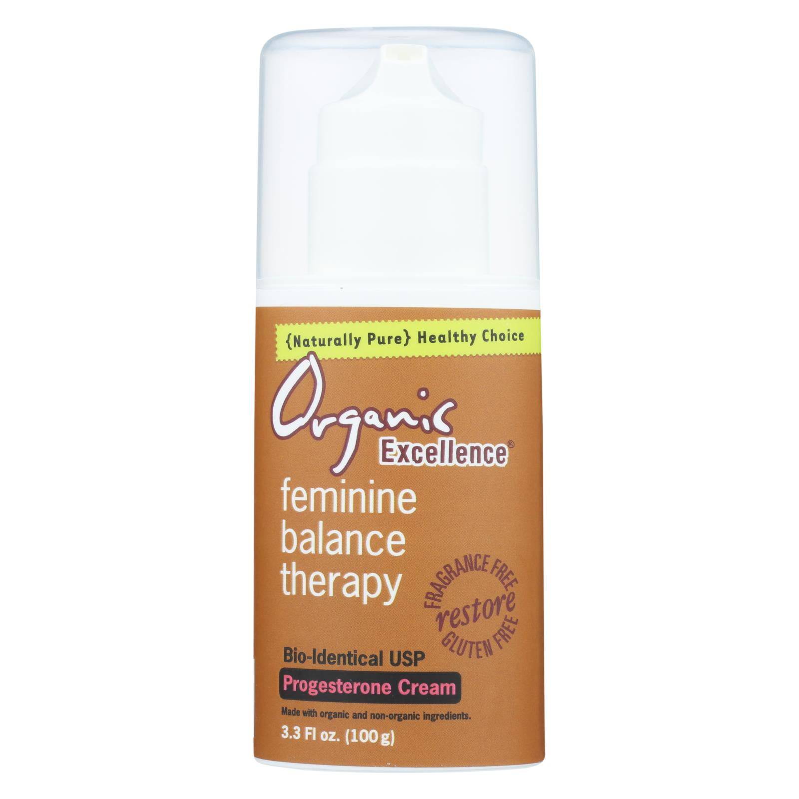 Buy Organic Excellence Feminine Balance Therapy - 3 Oz  at OnlyNaturals.us