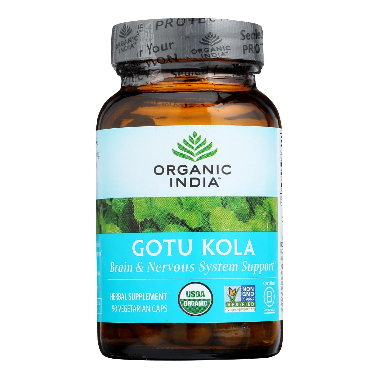 Buy Organic India Tulsi Wellness Supplements, Gotu Kola  - 1 Each - 90 Vcap  at OnlyNaturals.us