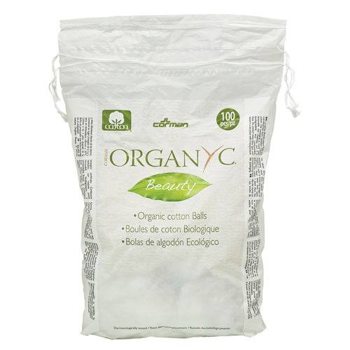 Organyc Cotton Balls - 100 Percent Organic Cotton - Beauty - 100 Count | OnlyNaturals.us