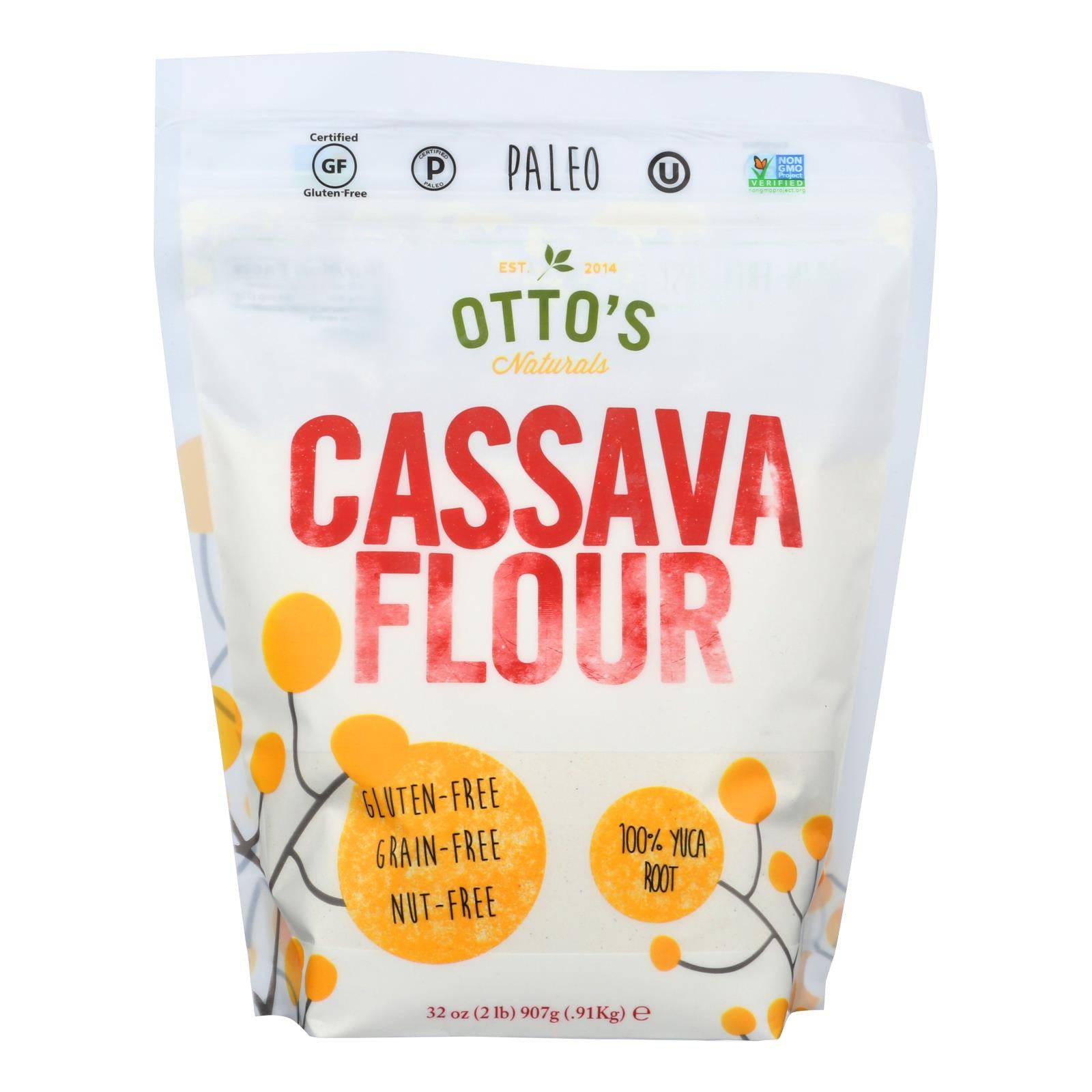 Buy Otto's Naturals Cassava Flour - Case Of 6 - 2 Lb  at OnlyNaturals.us