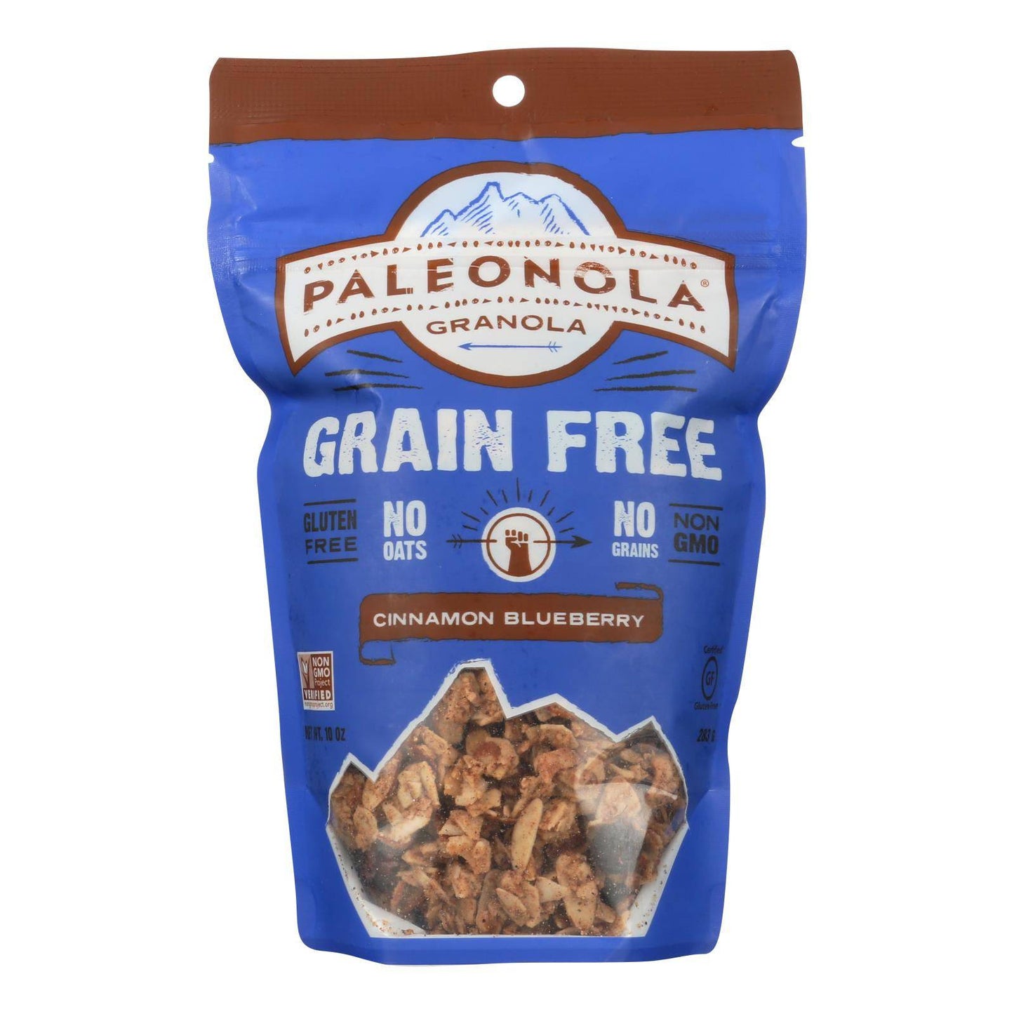 Paleonola® Cinnamon Blueberry Grain Free Granola, Cinnamon Blueberry - Case Of 6 - 10 Oz | OnlyNaturals.us