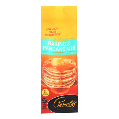 Pamela's Products - Baking And Pancake Mix - Wheat And Gluten Free - Case Of 6 - 24 Oz. | OnlyNaturals.us