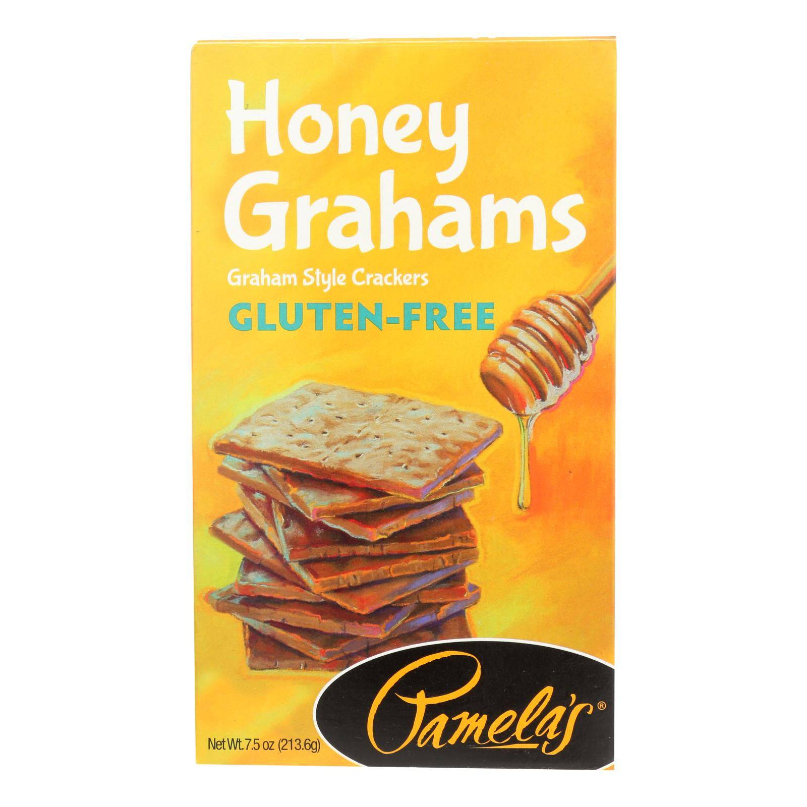 Buy Pamela's Products - Graham Style Crackers - Honey - Case Of 6 - 7.5 Oz.  at OnlyNaturals.us