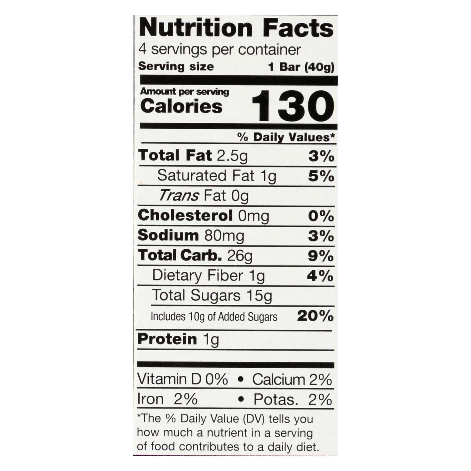 Pamela's Products - Gluten-free Big Fig Bar - Mission Fig - Case Of 8 - 5.64 Oz. | OnlyNaturals.us