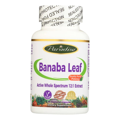 Paradise Herbs Banana Leaf - 60 Vcaps | OnlyNaturals.us