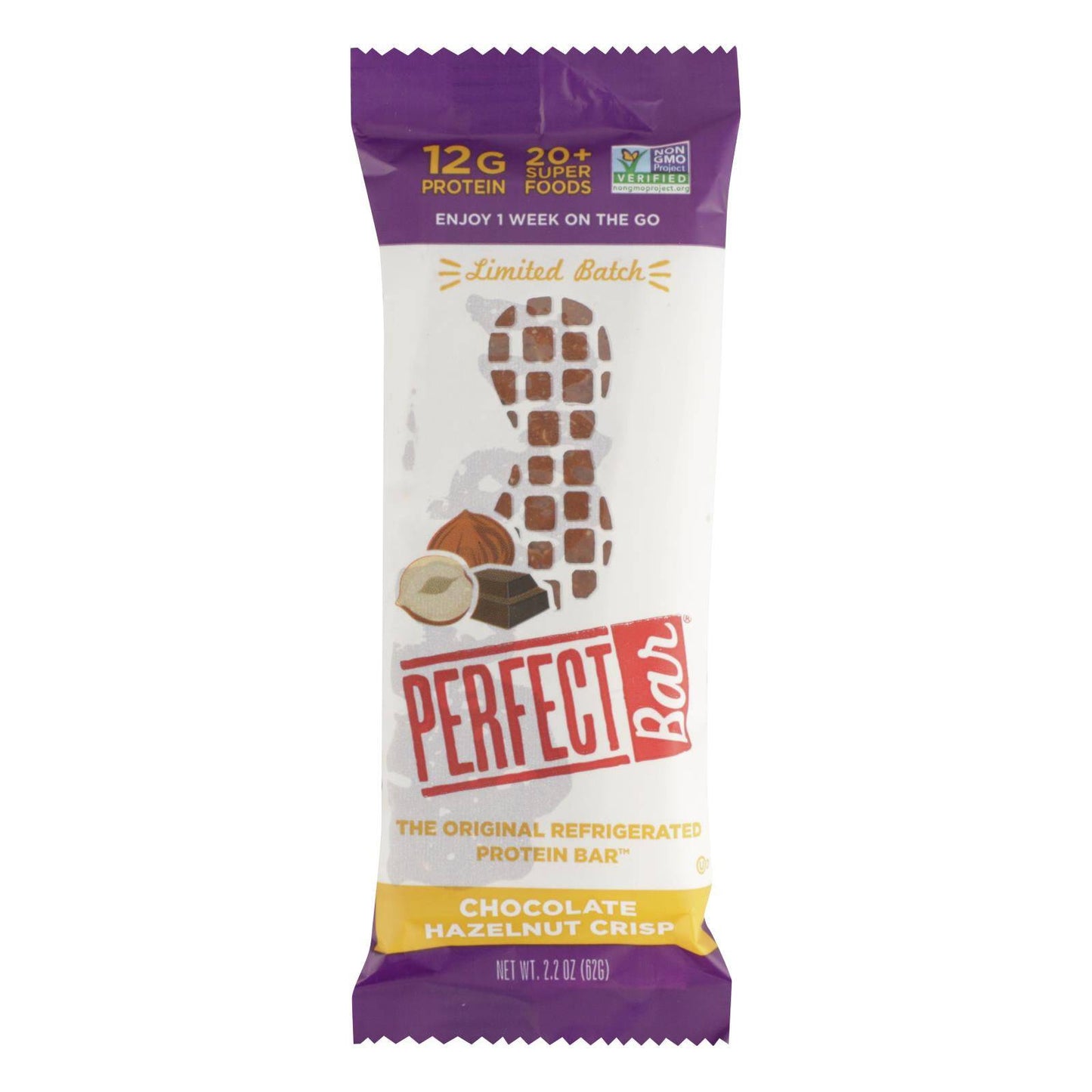 Perfect Bar - Bar Chocolate Hazelnut - Case Of 8 - 2.2 Oz | OnlyNaturals.us