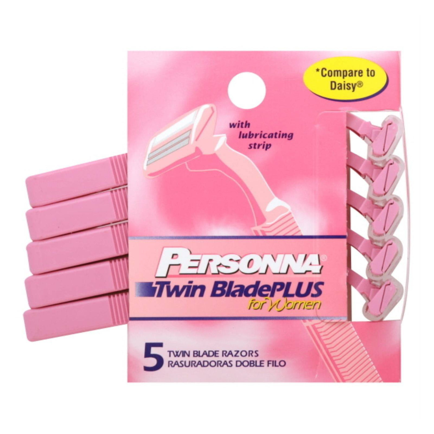 Buy Personna Razor Blades - Twin Blade Plus - 5 Pack  at OnlyNaturals.us