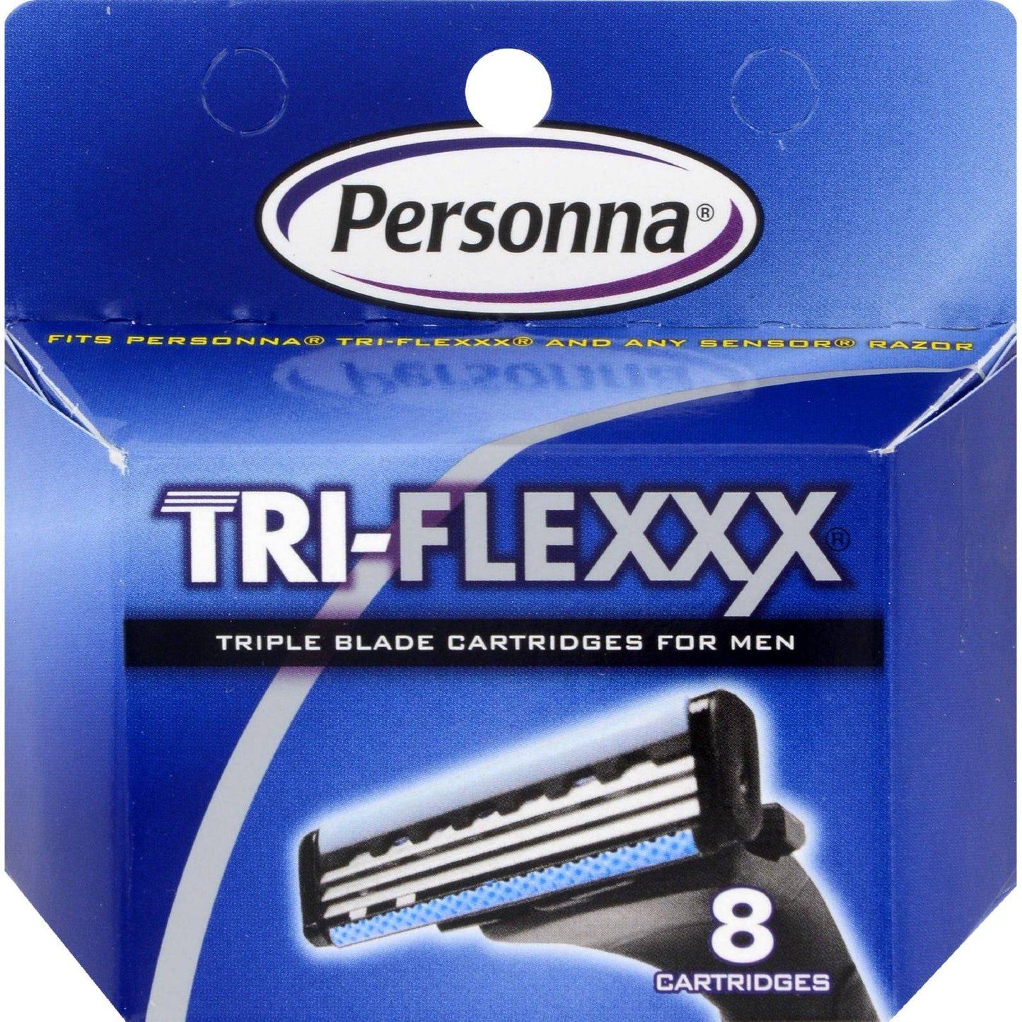 Buy Personna Tri Flex Cartridge - 8 Pack  at OnlyNaturals.us