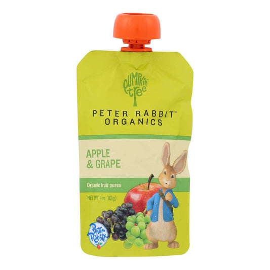 Peter Rabbit Organics Fruit Snacks - Apple And Grape - Case Of 10 - 4 Oz. | OnlyNaturals.us