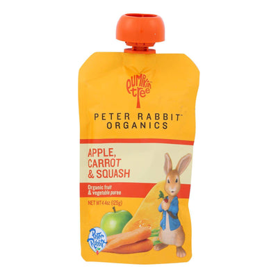 Peter Rabbit Organics Veggie Snacks - Carrot Squash And Apple - Case Of 10 - 4.4 Oz. | OnlyNaturals.us