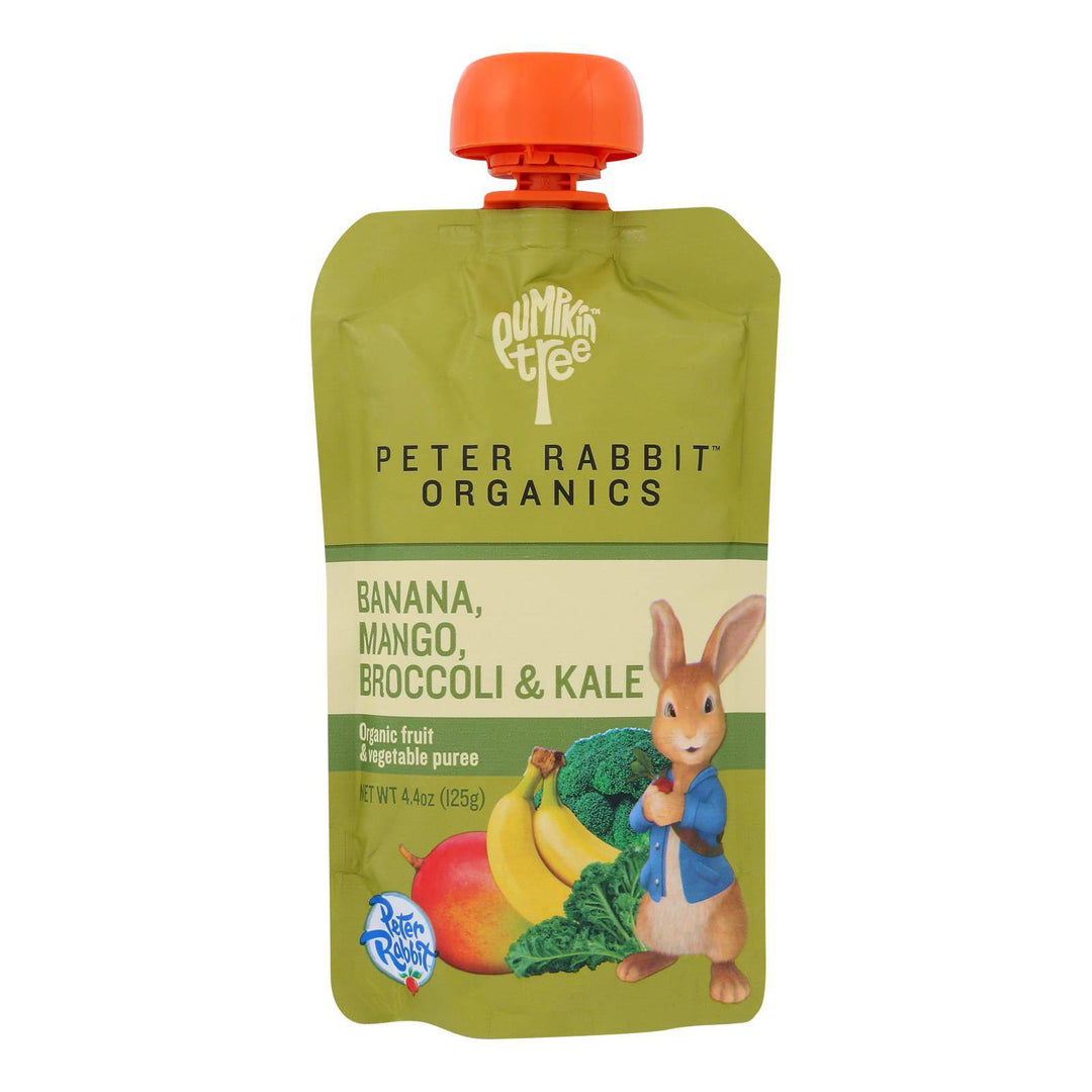 Buy Peter Rabbit Organics Veggie Snacks - Kale Broccoli And Mango With Banana - Case Of 10 - 4.4 Oz.  at OnlyNaturals.us