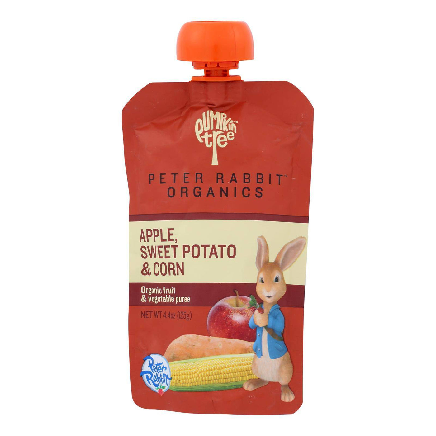 Peter Rabbit Organics Veggie Snacks - Sweet Potato Corn And Apple - Case Of 10 - 4.4 Oz. | OnlyNaturals.us