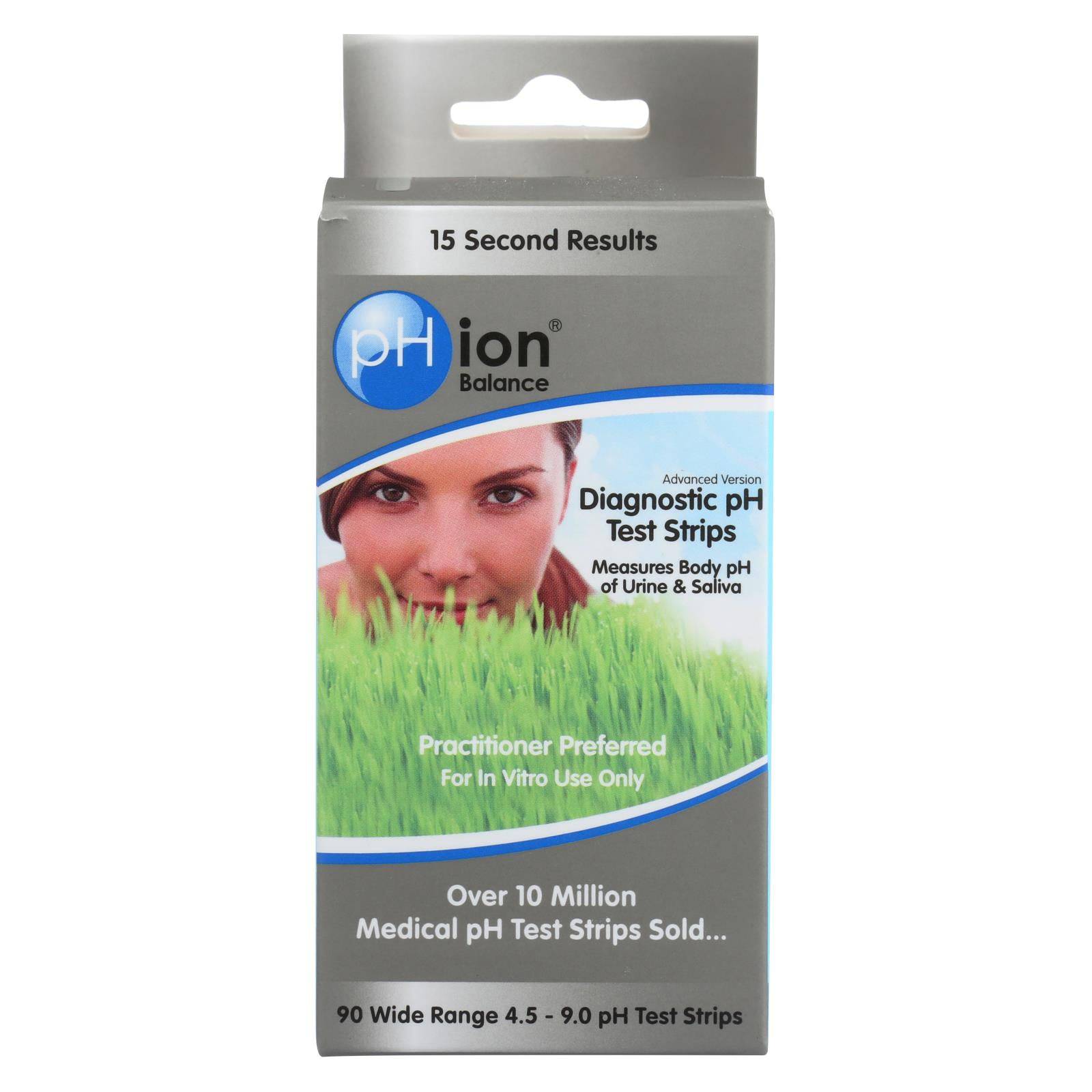 Buy Phion Balance Diagnostic Ph Test Strips - 90 Pack  at OnlyNaturals.us