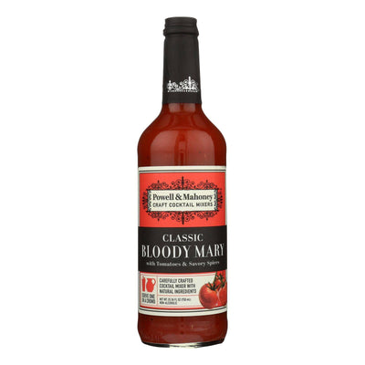 Powell & Mahoney Cocktail Mixers - Bloody Mary - Case Of 6 - 25.36 Oz. | OnlyNaturals.us