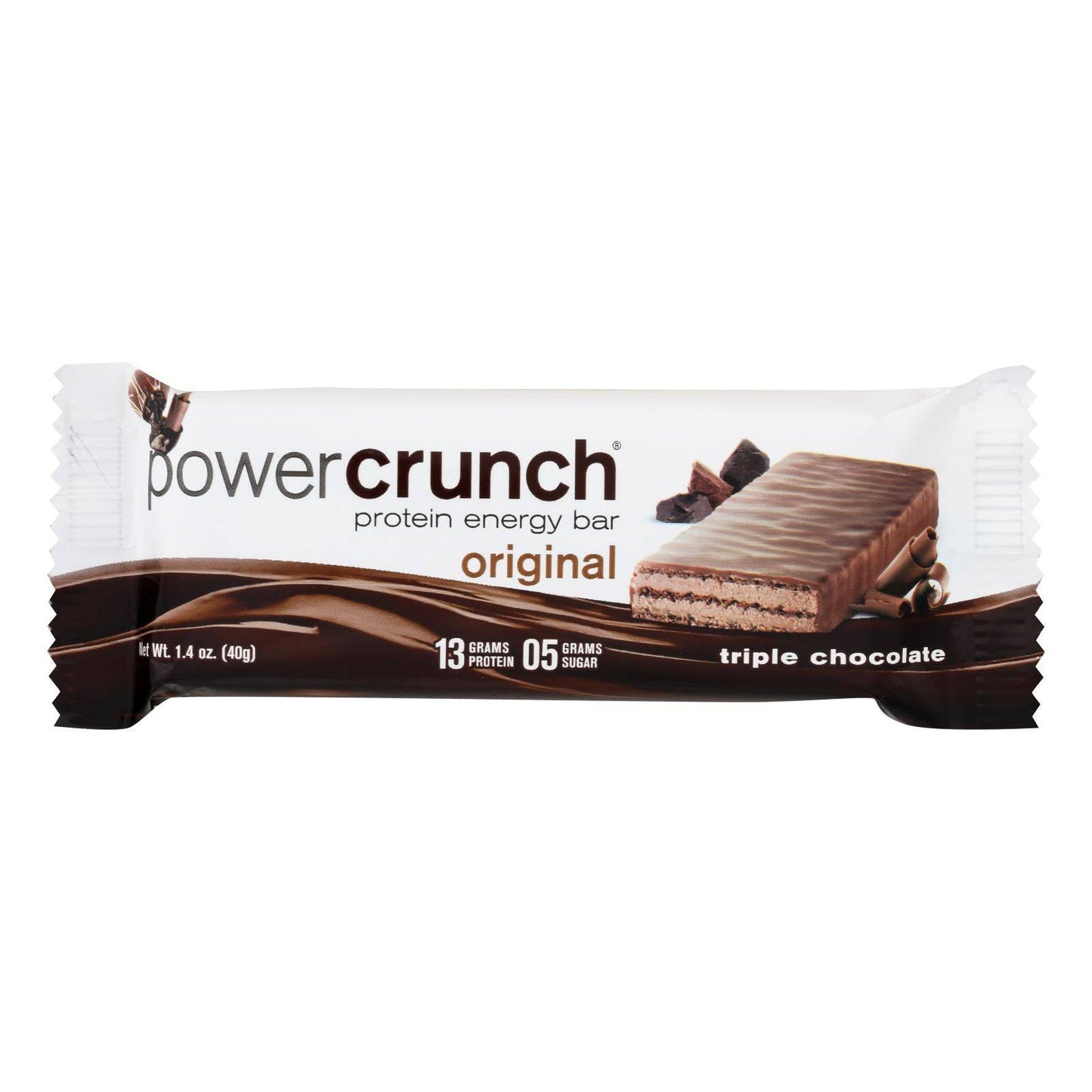 Buy Power Crunch Bar - Triple Chocolate - Case Of 12 - 1.4 Oz  at OnlyNaturals.us