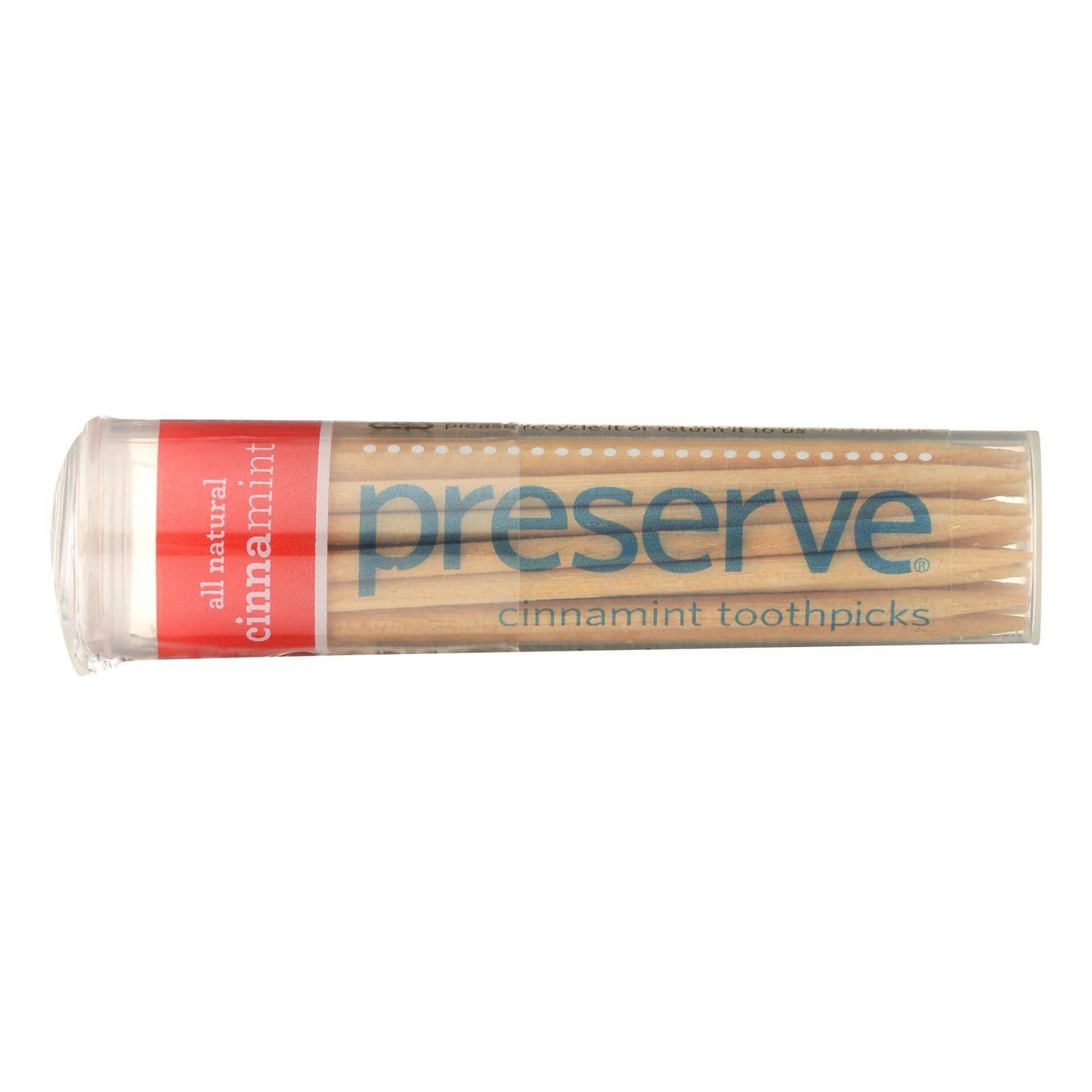 Buy Preserve Flavored Toothpicks Cinnamint - 35 Pieces  at OnlyNaturals.us