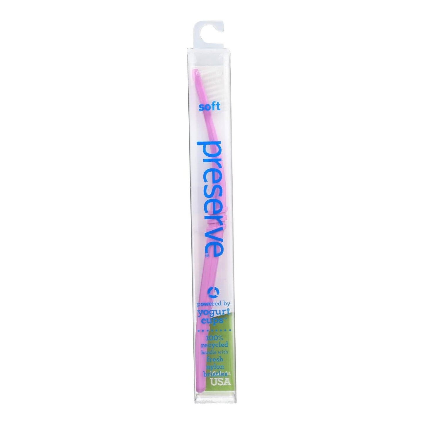 Buy Preserve Toothbrush In A Travel Case Soft - 6 Pack - Assorted Colors  at OnlyNaturals.us