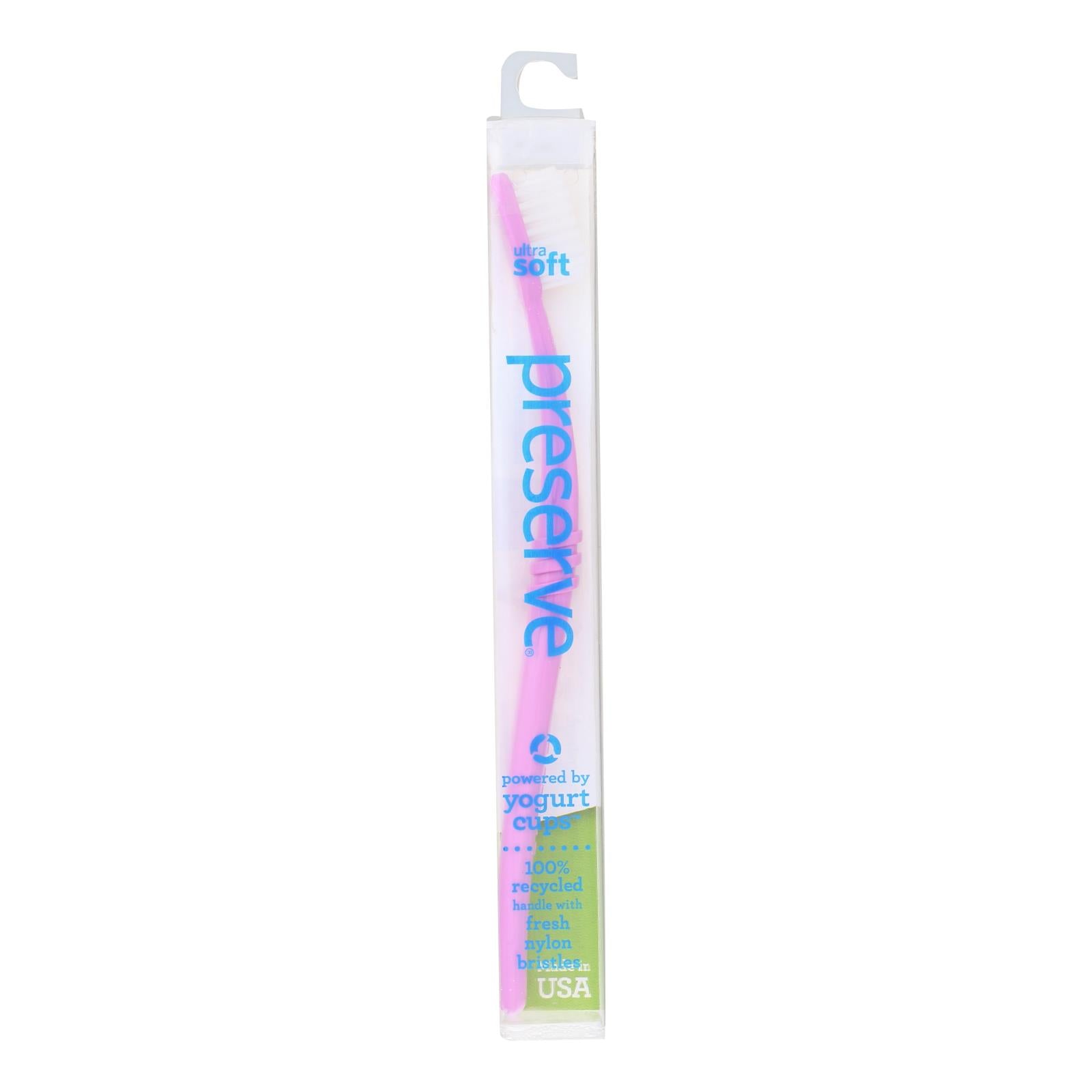 Buy Preserve Toothbrush Is A Travel Case Ultra Soft - 6 Pack - Assorted Colors  at OnlyNaturals.us