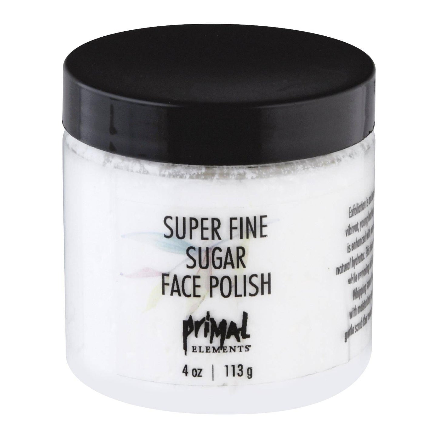 Primal Elements - Face Polish Fine Sugar - Case Of 6-4 Oz | OnlyNaturals.us