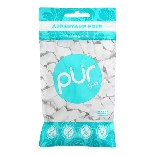 Pur Wintergreen Gum  - Case Of 12 - 2.72 Oz | OnlyNaturals.us