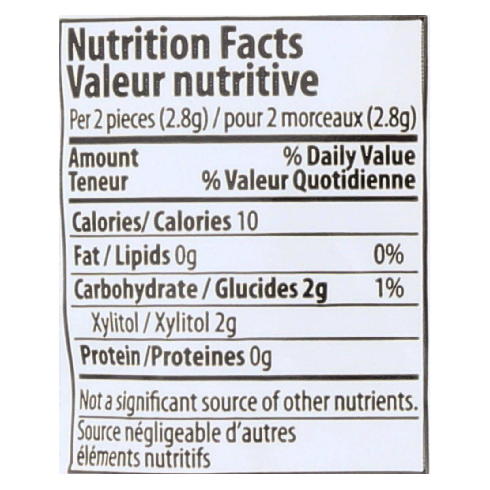 Pur Cinnamon Gum  - Case Of 12 - 2.72 Oz | OnlyNaturals.us