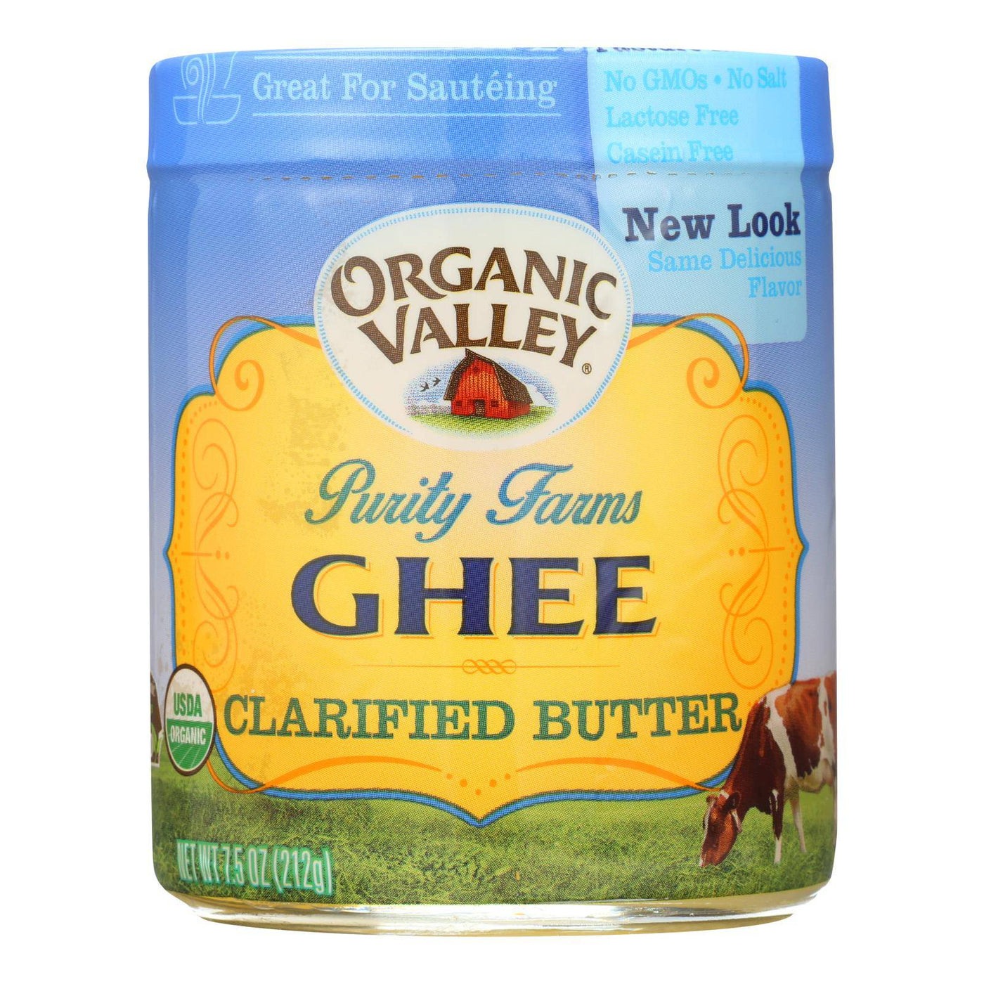 Purity Farms Ghee - Clarified Butter - Case Of 12 - 7.5 Oz. | OnlyNaturals.us