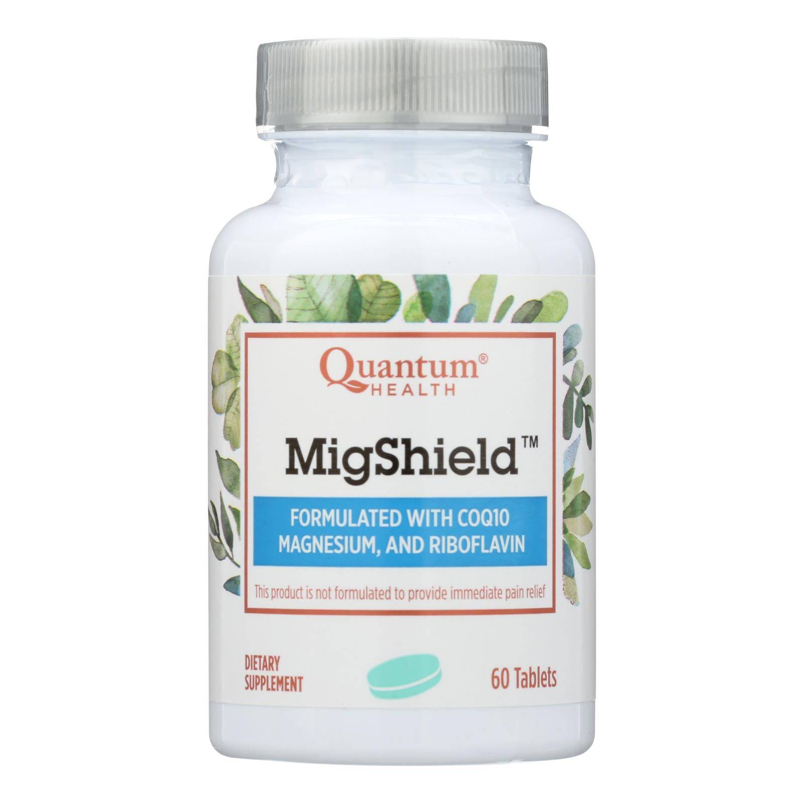 Quantum Health Migshield  - 1 Each - 60 Ct | OnlyNaturals.us