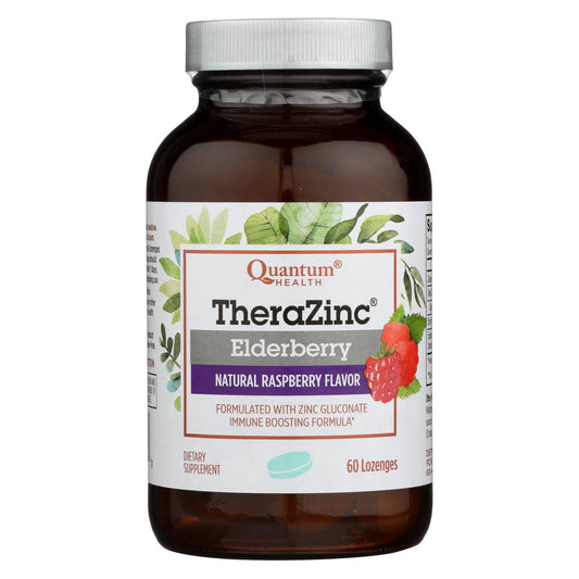 Buy Quantum Research Thera Zinc Lozenges - Elderberry - 60 Lozenges  at OnlyNaturals.us