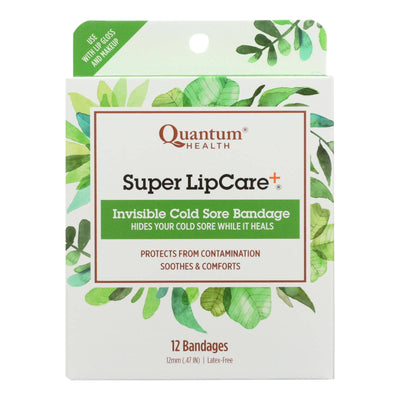 Buy Quantum Research Lipcare Plus Invisible Cold Sore Bandage - 12 Count  at OnlyNaturals.us