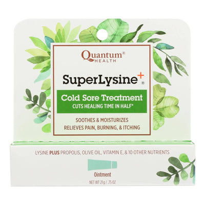 Quantum Superlysine Plus Cold Sore Treatment - 0.75 Oz | OnlyNaturals.us