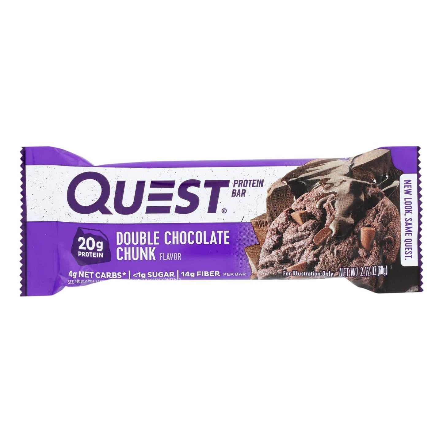 Buy Quest Bar - Double Chocolate Chunk - 2.12 Oz - Case Of 12  at OnlyNaturals.us