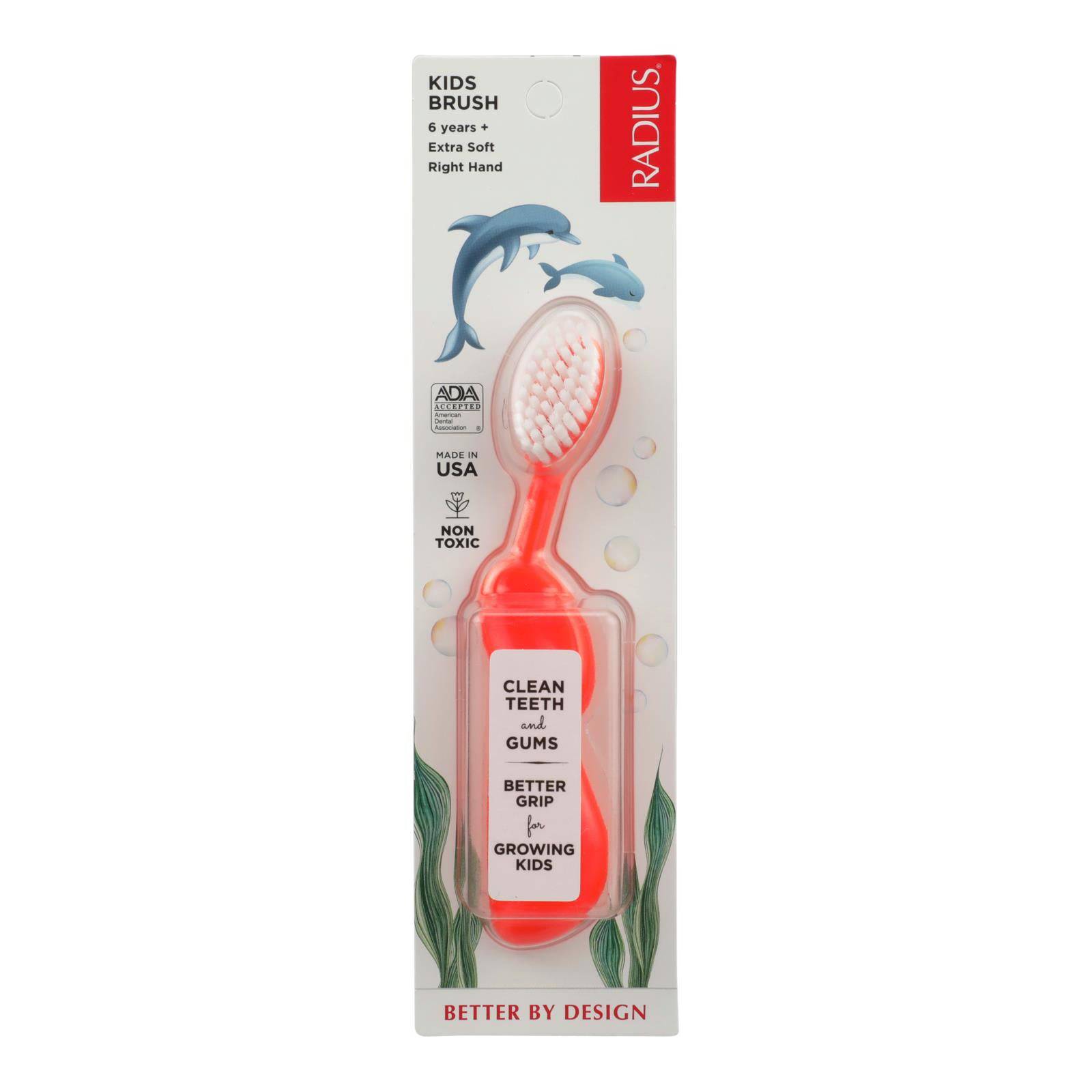Buy Radius - Kidz Toothbrush (soft Bristles) - 1 Toothbrush - Case Of 6  at OnlyNaturals.us