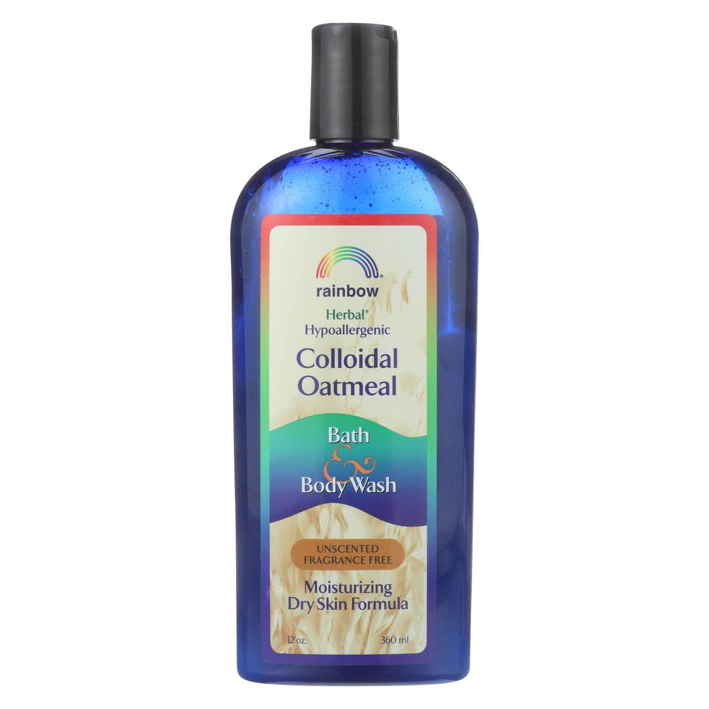 Rainbow Research Colloidal Oatmeal Bath And Body Wash - Fragrance Free - 12 Oz | OnlyNaturals.us