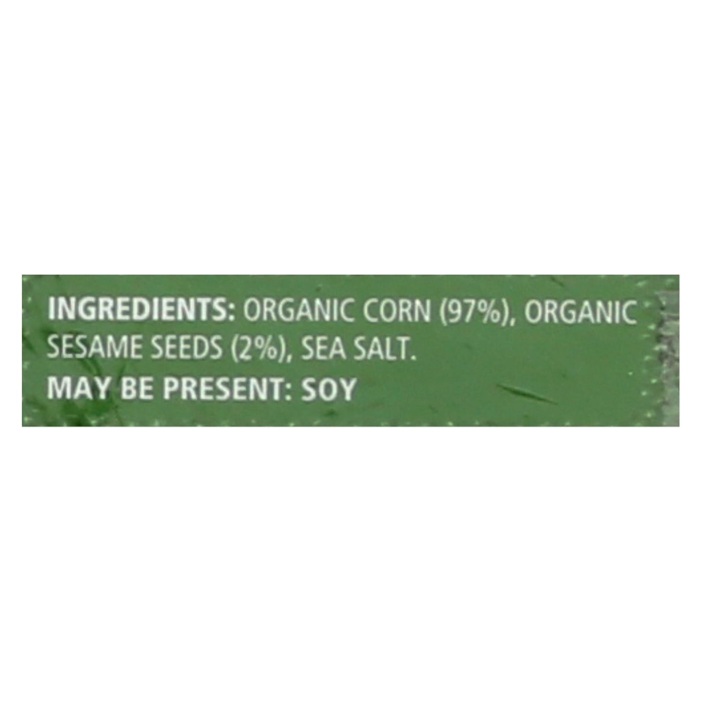 Real Foods Organic Corn Thins - Sesame - Case Of 6 - 5.3 Oz. | OnlyNaturals.us