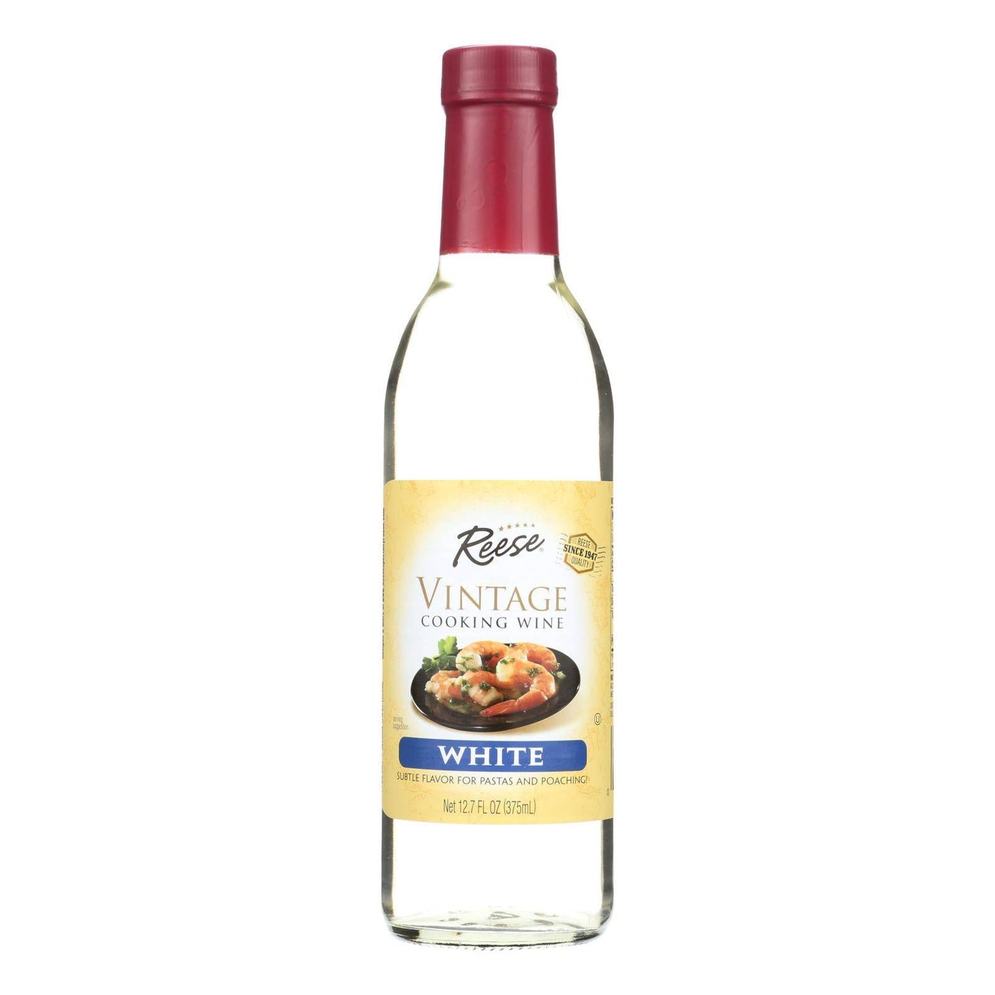 Reese Cooking Wine - White - Case Of 6 - 12.7 Fl Oz. | OnlyNaturals.us