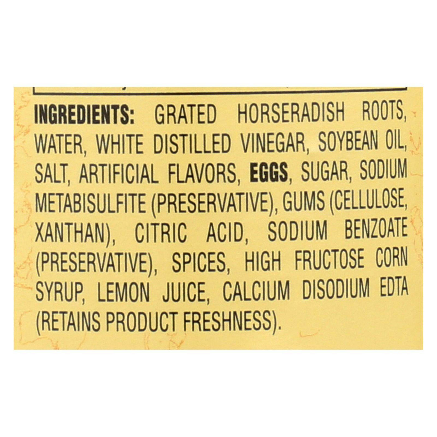 Buy Reese Horseradish - Prepared - Case Of 12 - 6.5 Oz  at OnlyNaturals.us