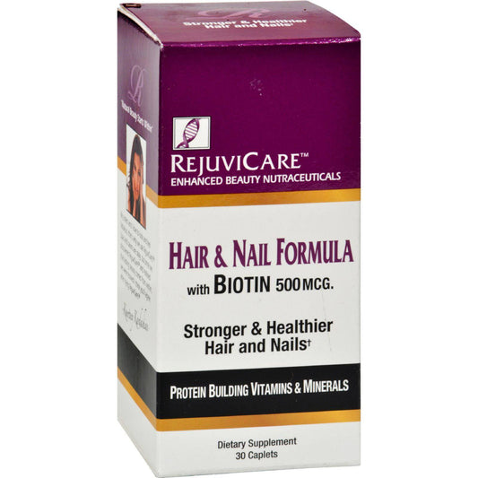 Buy Rejuvicare Hair And Nail Formula - 30 Caplets  at OnlyNaturals.us