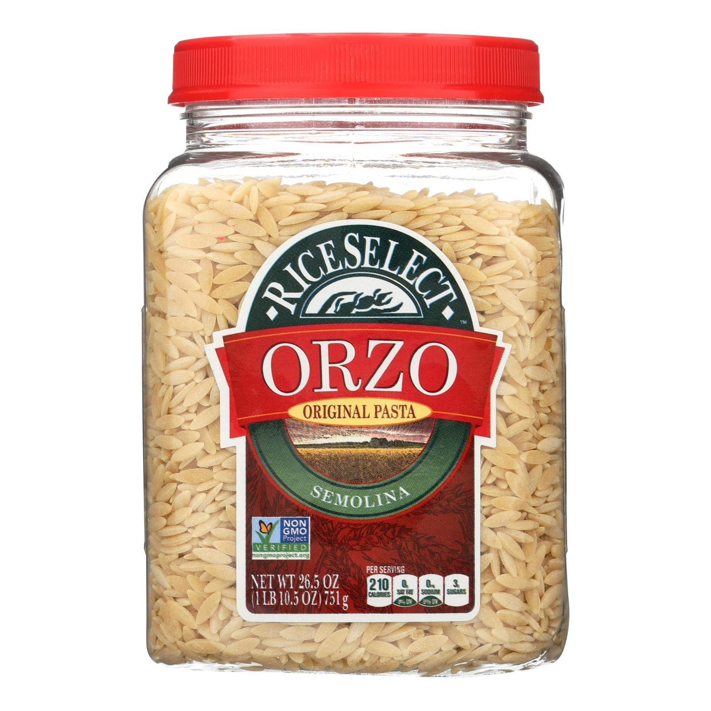 Rice Select Orzo - Original - Case Of 4 - 26.5 Oz. | OnlyNaturals.us