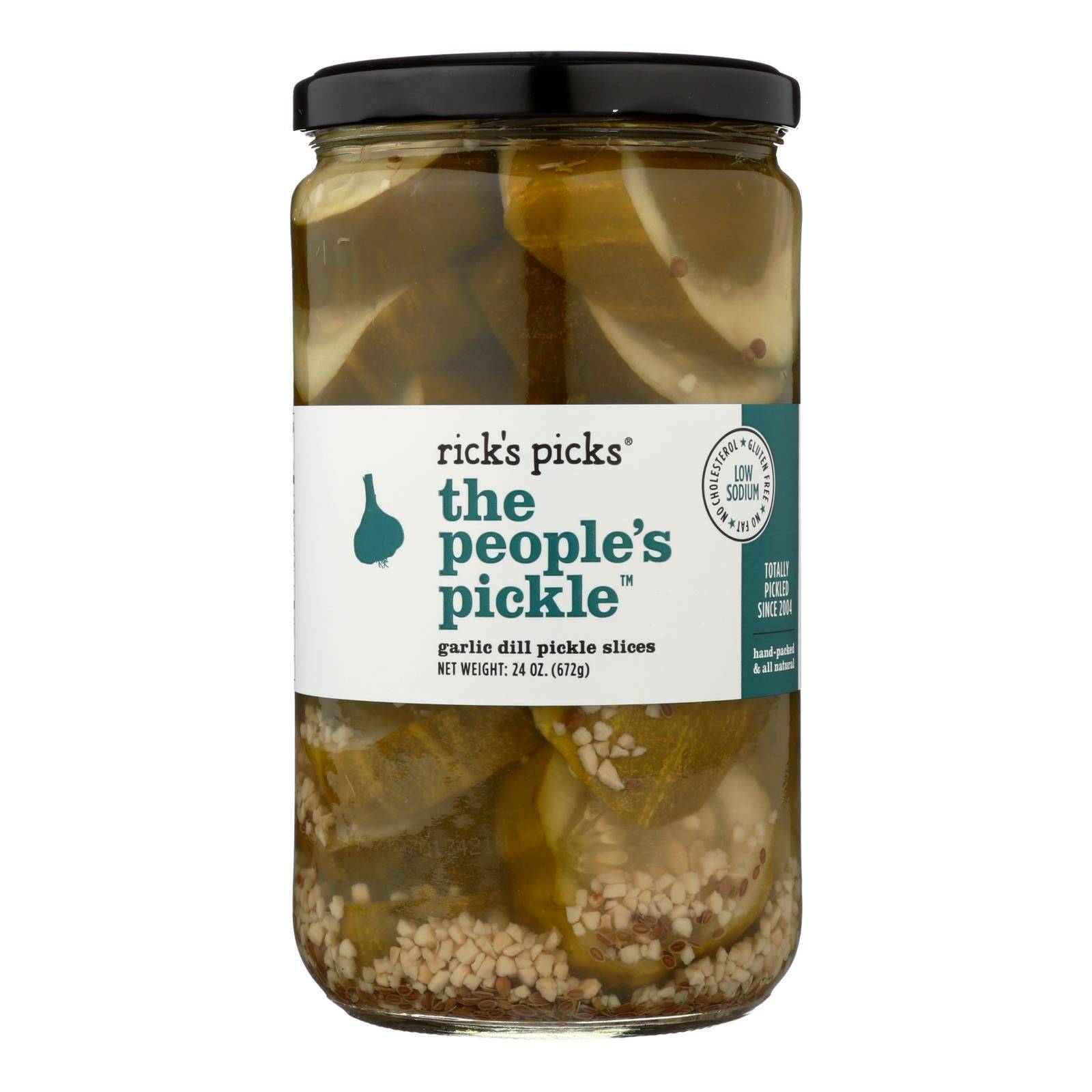 Rick's Picks The People's Pickle - Case Of 6 - 24 Oz. | OnlyNaturals.us