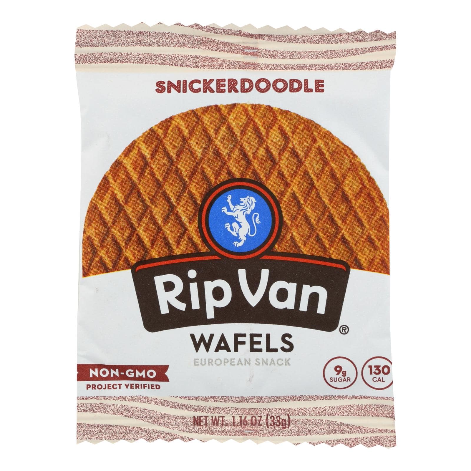 Rip Vanilla Wafels - Wafel Snickerdoodle Singl - Case Of 12 - 1.16 Oz | OnlyNaturals.us