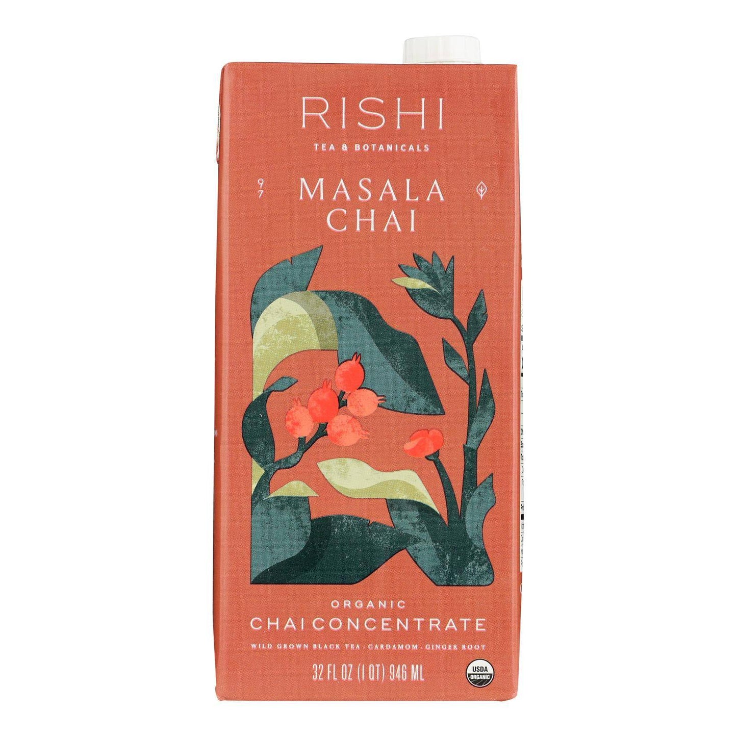 Buy Rishi Masala Chai Concentrate - Case Of 12 - 32 Fl Oz  at OnlyNaturals.us