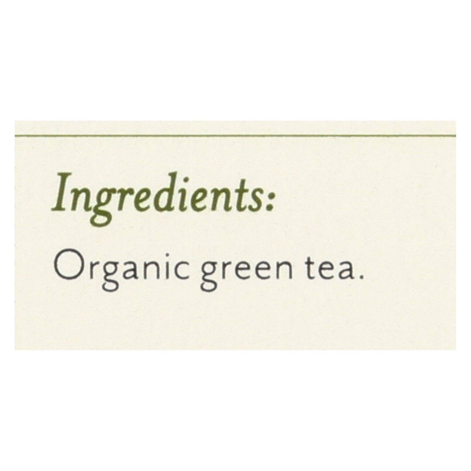 Buy Rishi Organic Green Tea - Sencha - Case Of 6 - 15 Bags  at OnlyNaturals.us