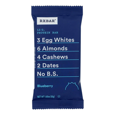 Rxbar - Protein Bar - Blueberry - Case Of 12 - 1.83 Oz. | OnlyNaturals.us