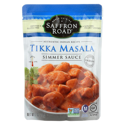 Buy Saffron Road Simmer Sauce - Tikka Masala - Case Of 8 - 7 Fl Oz.  at OnlyNaturals.us