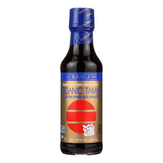 Buy San - J Tamari Soy Sauce - Organic - Case Of 6 - 10 Fl Oz.  at OnlyNaturals.us